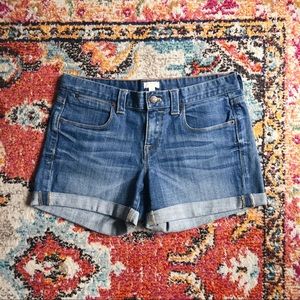J. Crew Cuffed Boyfriend Shorts